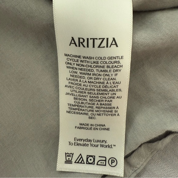Aritzia Light Gray Mini Dress - Picture 10 of 11